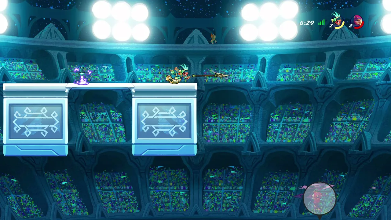Getting people in brawlhalla with QUEEN NAI