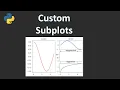 How To Create Custom subplots In Python