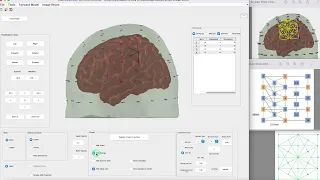High density fNIRS probe design in AtlasViewer 3D mode demo