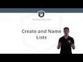R tutorial - How to Create Name Lists in R