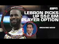 Download Lagu BREAKING 🚨 LeBron is opting into $52.6M player option for the 2025-26 season - Shams Charania | SC