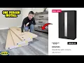 IKEA BRIMNES 3-door Wardrobe Assembly All 47 Steps Timeline