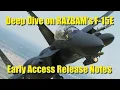 RAZBAM F-15E Early Access Release Notes Deep Dive