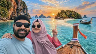 🔥 এই ট্যুর মিস করলে আফসোস করবেন! - দুই দ্বীপের মাঝে হাঁটার স্বপ্ন অবশেষে সত্যি || Unseen Krabi 🇹🇭