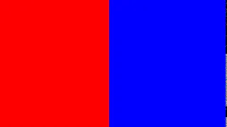 فيديو اللون الأحمر والأزرق 