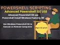Install PowerShell ISE Using PowerShell