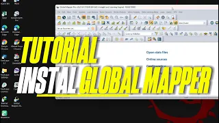 INSTAL GLOBAL MAPPER VERSI 26 - 0-x64 TUTORIAL SOFTWARE