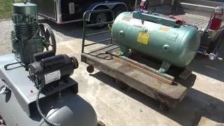 Air compressor tank replacement