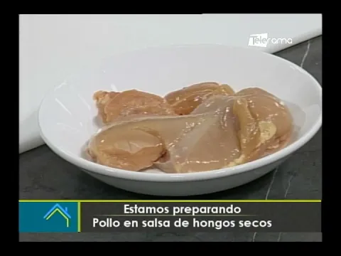 Hoy en la Cocina: Pollo en salsa de hongos secos