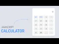 How to create a calculator using HTML CSS JavaScript