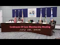 Continuum Of Care General Membership Meeting - 7-28-26