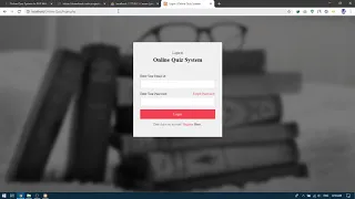 ONLINE QUIZ SYSTEM IN PHP and MySQL Source Code Projects