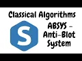 SPOJ ABSYS - Anti-Blot System