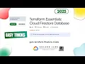 Terraform Essentials Cloud Firestore Database