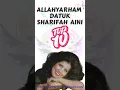 Lagu SHARIFAH AINI TOP 10 LAGU PALING POPULAR