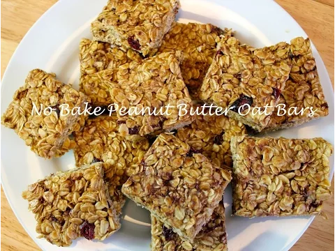 Download MP3 No Bake Peanut Butter Oat Bars Recipe