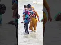 Download Lagu Swimming Sea Beach Shorts Video #shortfeed #beach #travel #kuakataseabeach #love