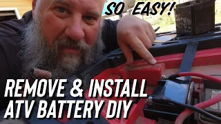 How to Replace ATV Battery Yourself for CHEAP DIY Repair