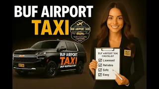 BUF Buffalo Airport Taxi - Trusted Flat-Rate Rides to Niagara Falls Canada Licensed Insured
