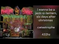 Download Lagu i wanna be a jack-o-lantern, six days after christmas - catastrophe (432hz)