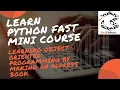 Learn Python Object Oriented Programming by building an Address Book Part 1 Tutorial Course