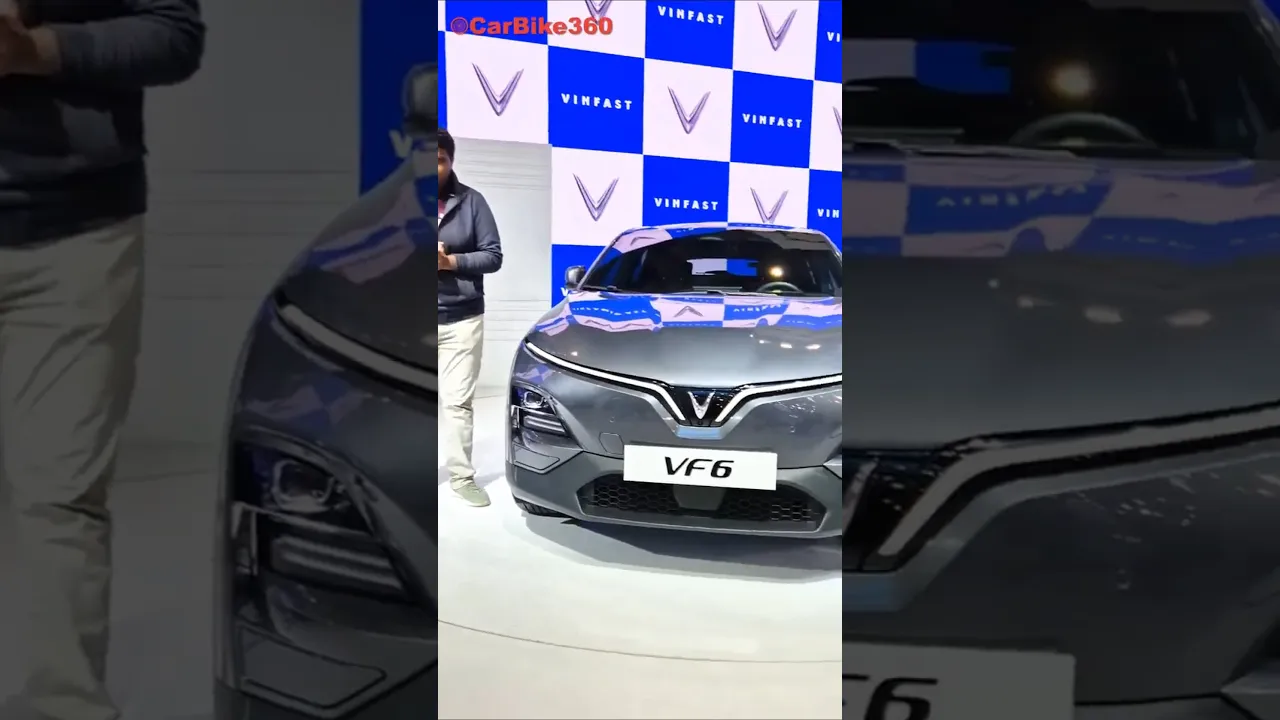 #vinfast #vf6  Electric Compact SUV : First Look at India’s Latest EV Launch !