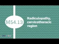 ICD 10 Codes for Radiculopathy Primary