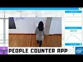 People Counter App using OpenCV and OpenVINO 1