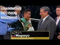 Download Lagu MAGSAYO VS MATA | MAGSAYO WINS BY UNANIMOUS DECISION | CLEAR COPY