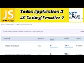 Todos Application 3 JS Coding Practice 7 Answers JavaScript NxtWave CCBP 4 0