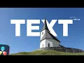 Add Text Behind an object in Davinci Resolve Free Full Tutorial