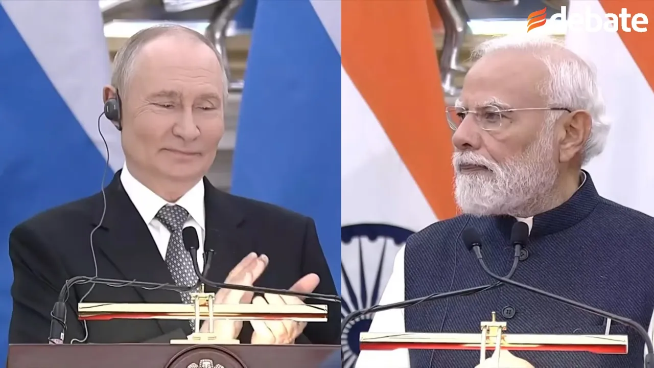 🇷🇺🇮🇳 Declaraciones de Putin y Modi | CONFERENCIA COMPLETA EN ESPAÑOL