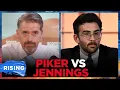 Hasan Piker THREATENS to SUE Scott Jennings over debunked racist MONTAGE Report RISING