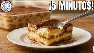Con 1 SOBRE de FLAN preparo una TARTA de SOLETILLAS 😱 ¡Tipo TIRAMISÚ!
