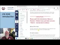CIS3343 Introduction Part3