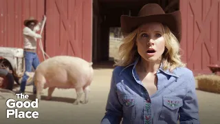 eleanor keeps figuring it out and the one time jason did the good place