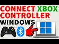How to Connect Xbox Controller to Windows 11 PC Laptop