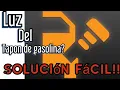 Como borrar la luz del tapon de la gasolina facil