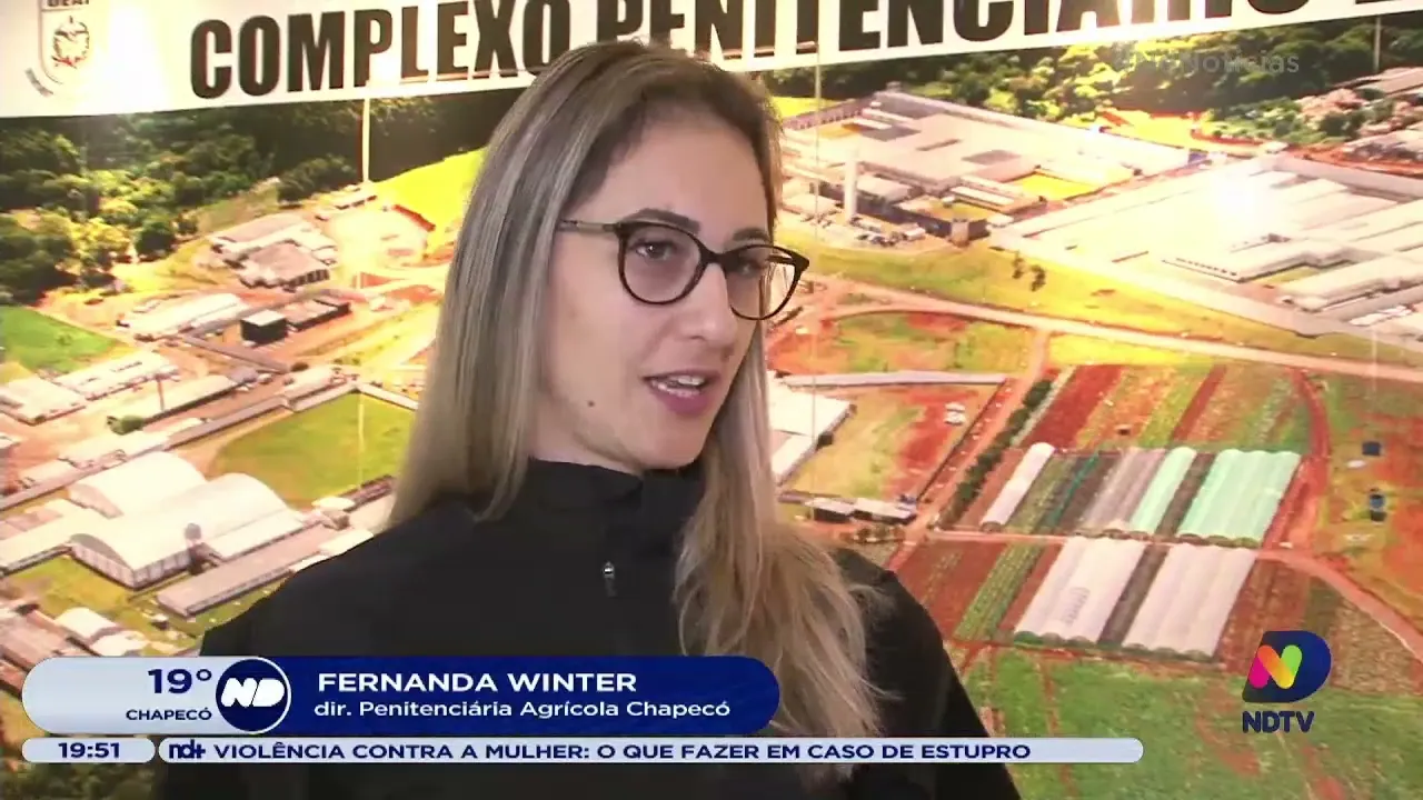 Projeto auxilia detentos de Chapecó a produzir hortaliças para vender em feiras