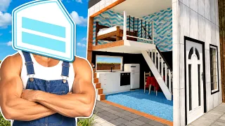 I Built a TINY HOME behind an Arcade! (House Flipper 2)