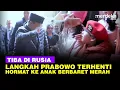 Lagu Momen Tak Terduga di Rusia, Langkah Prabowo Terhenti Beri Hormat ke Bocil Berbaret Merah