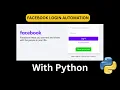 How To Login To Facebook With Python 100 Automated