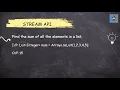 Java 8 Stream API - 22 Find the sum of all the elements in a list