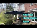 Purple leaf patio umbrella Best patio umbrella on Amazon Review