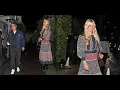 German Model Claudia Schiffer Enjoys a Date Night with Husband Matthew Vaughn in a Chic Dress