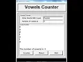 How to Count the Number of Vowels in a Word a GUI Python Tutorial