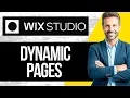 How to Create Dynamic Pages in Wix Studio with CMS