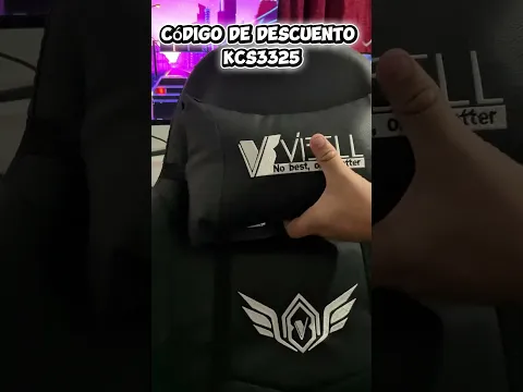 La mejor silla gamer 👌🏻🔥 código de descuento kcs3325