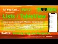 SwiftUI Beginners Part 4 Building Dynamic List with custom row TableView
