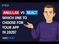 Angular vs React in 2025 Which one to choose for your app